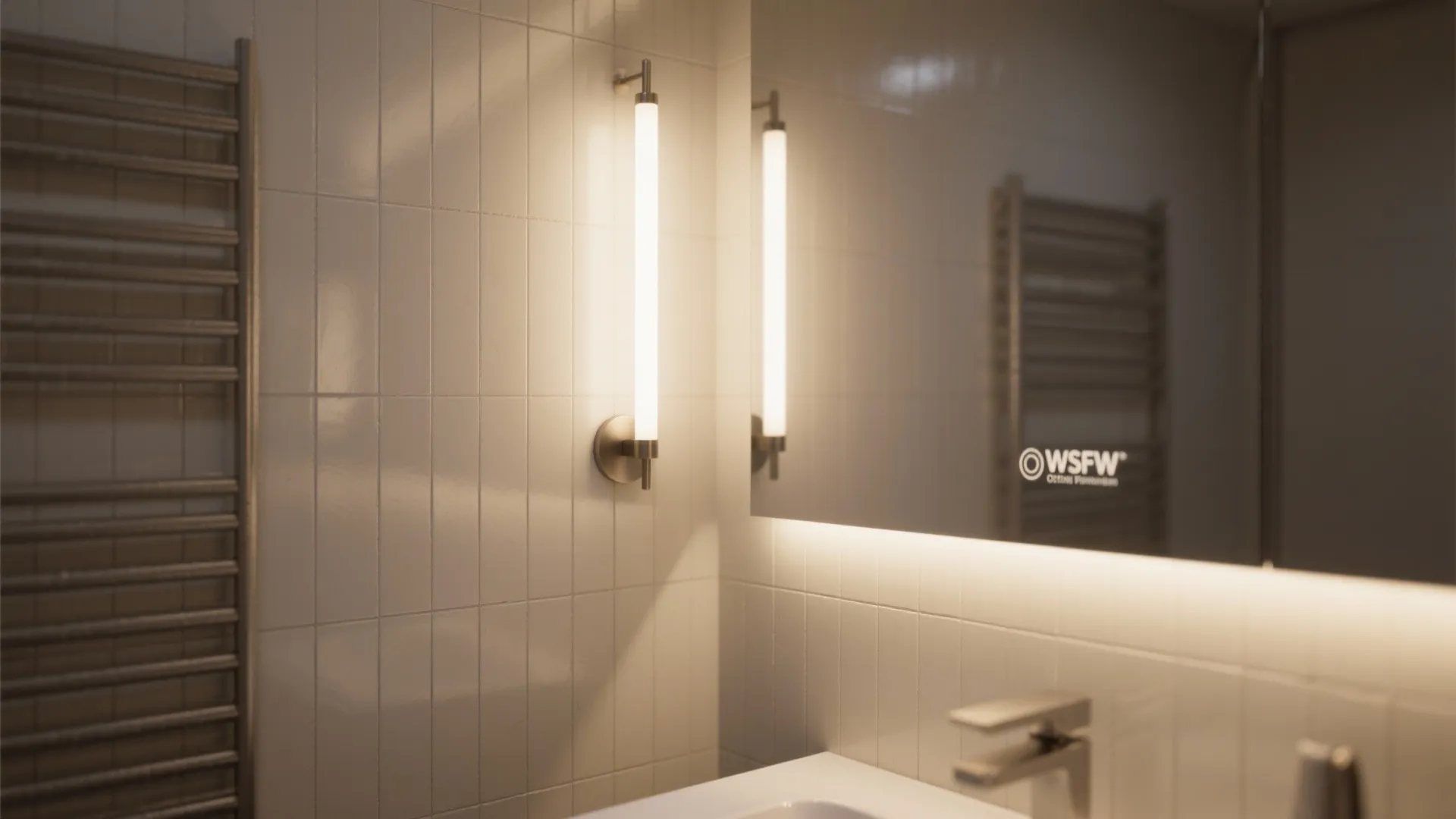 1. Slim Vertical Sconces for Narrow Walls