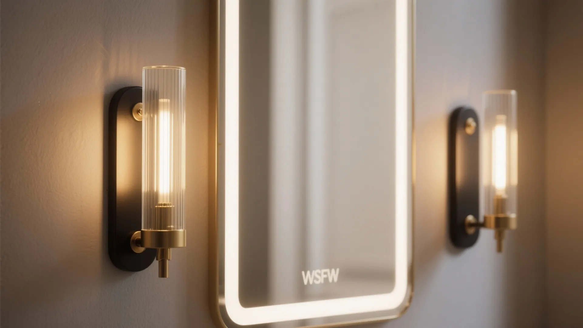 4. Add Vertical Flanking Lights or Mirrors