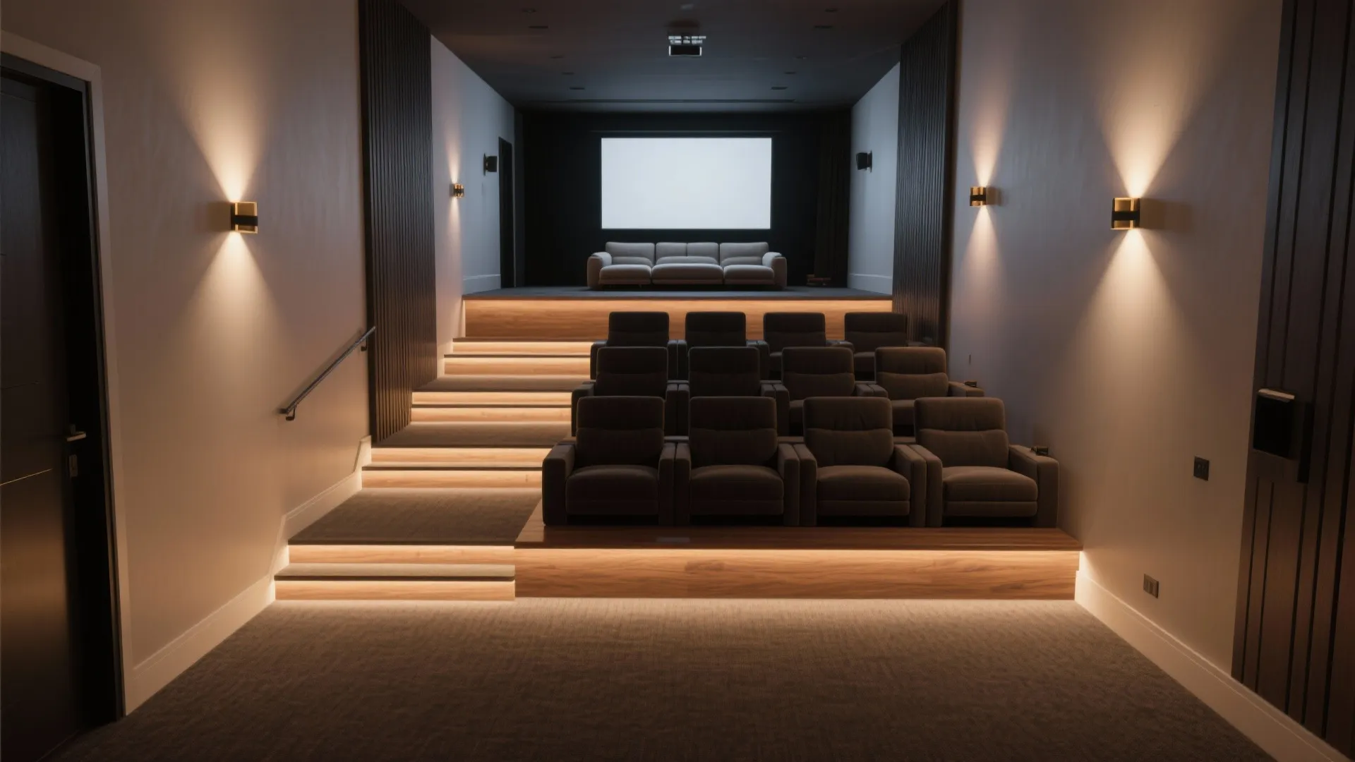 2. Embrace vertical seating and staggered risers