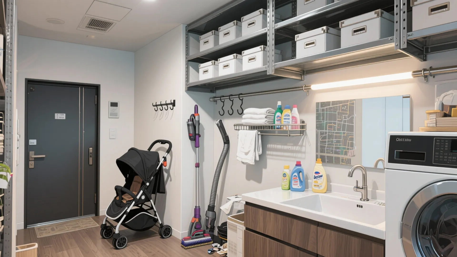 Tips 3: 収納技巧は“縦に積む・浅く分ける・出し入れ一動作”が原則