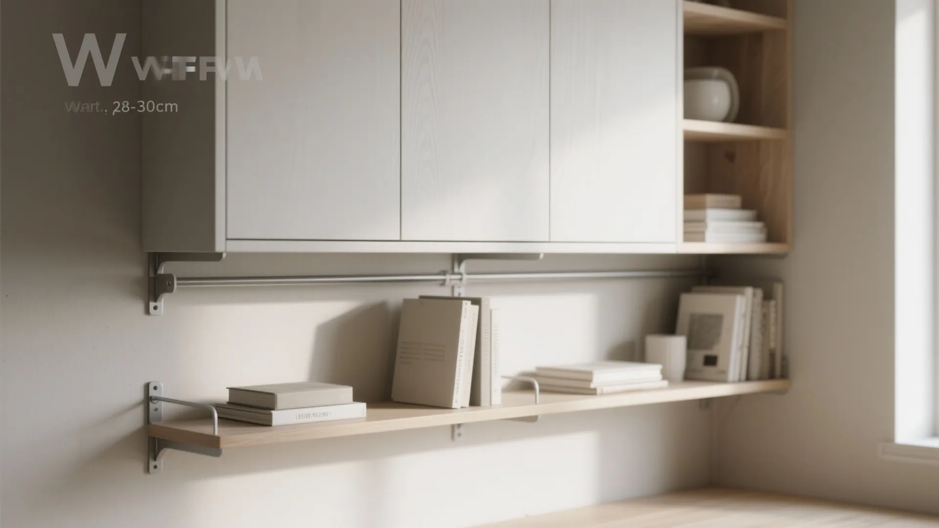 Minimalist vertical storage that breathes