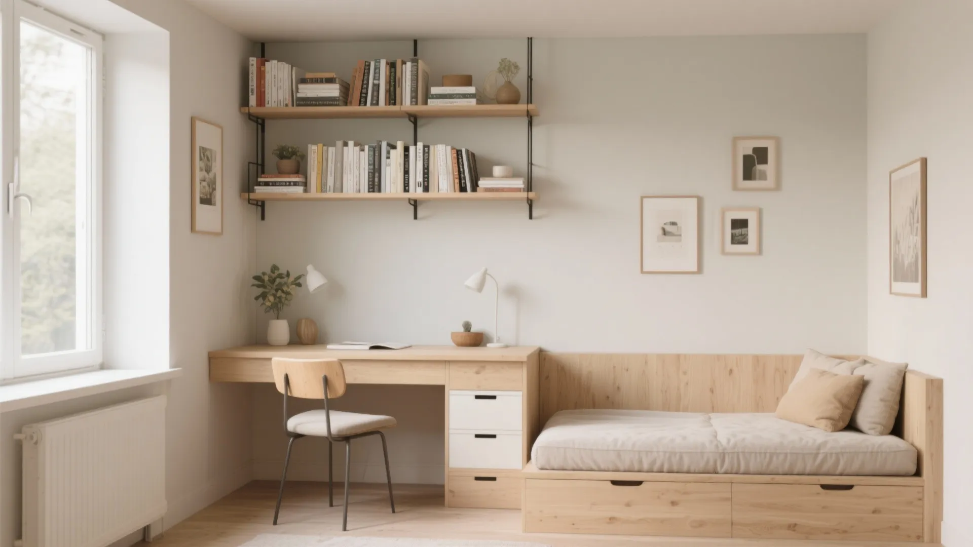 4. Vertical Storage Shelving