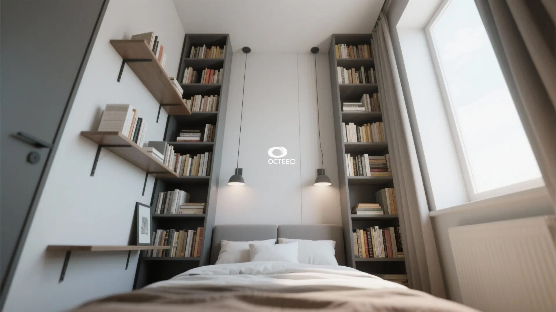 7. Vertical Shelving