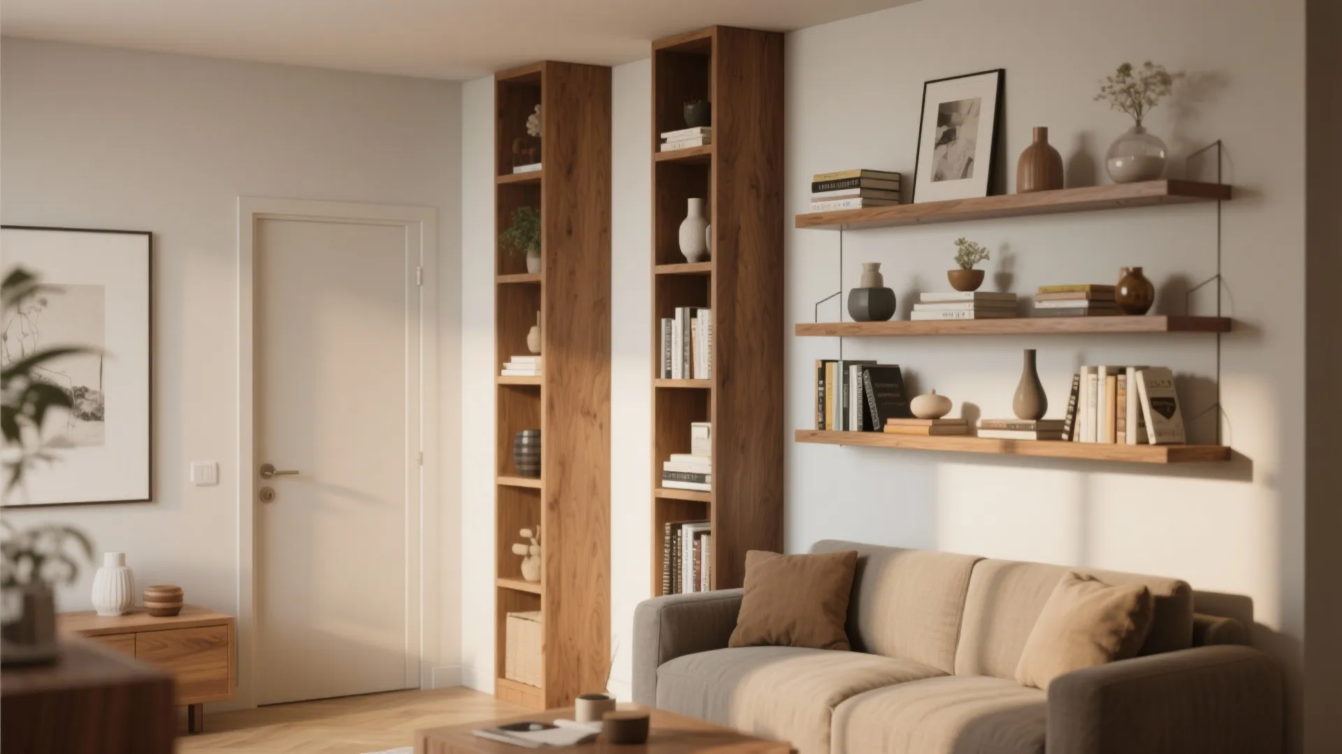 5. Vertical Storage and Shelves