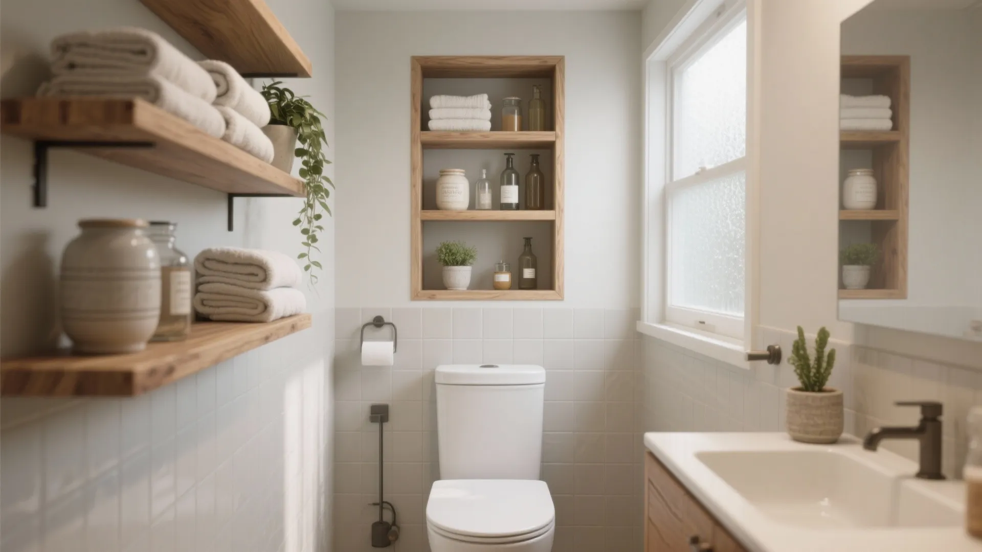 1. Maximize Vertical Storage with Open Shelving