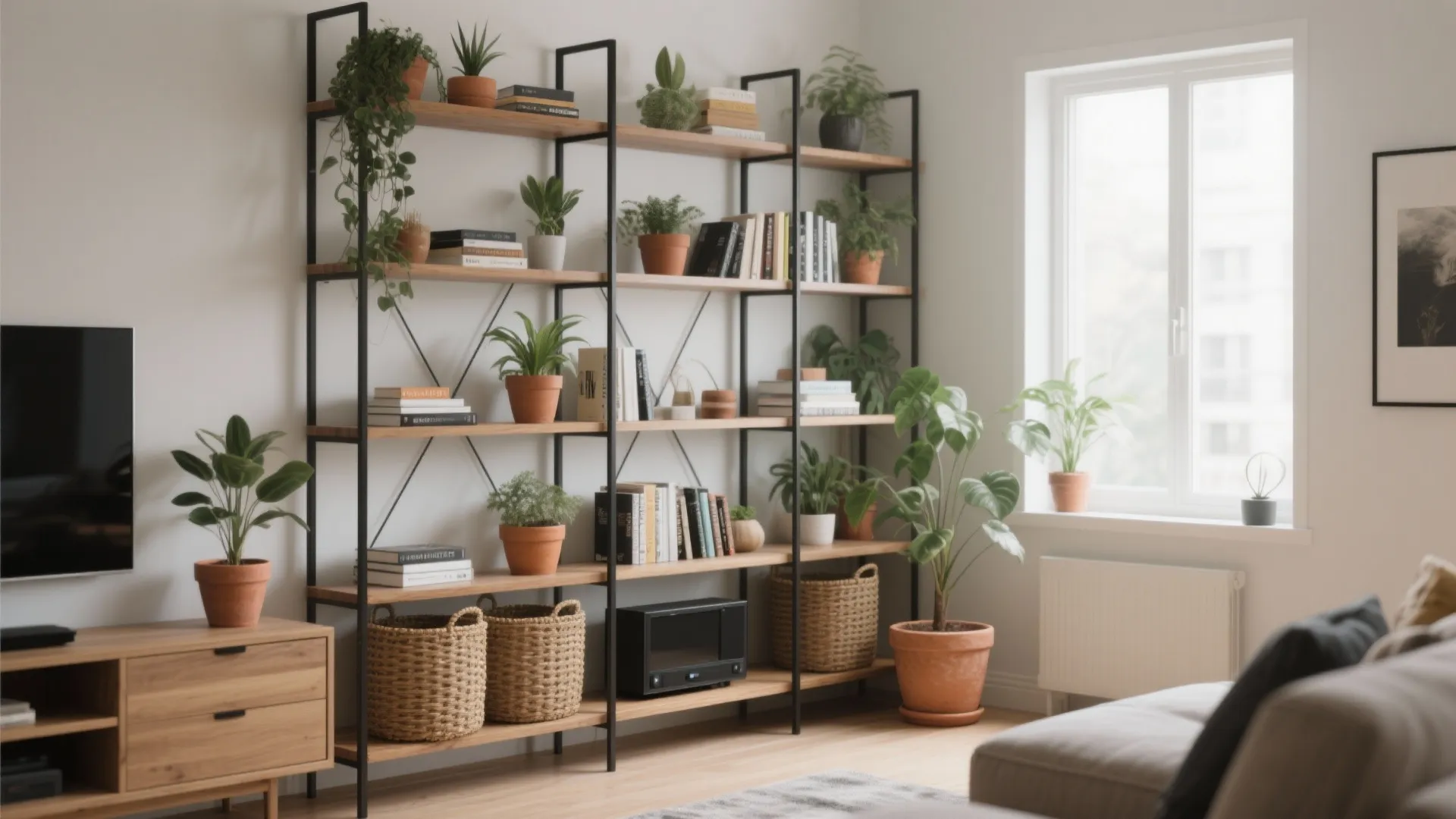 4. Embrace vertical storage and display