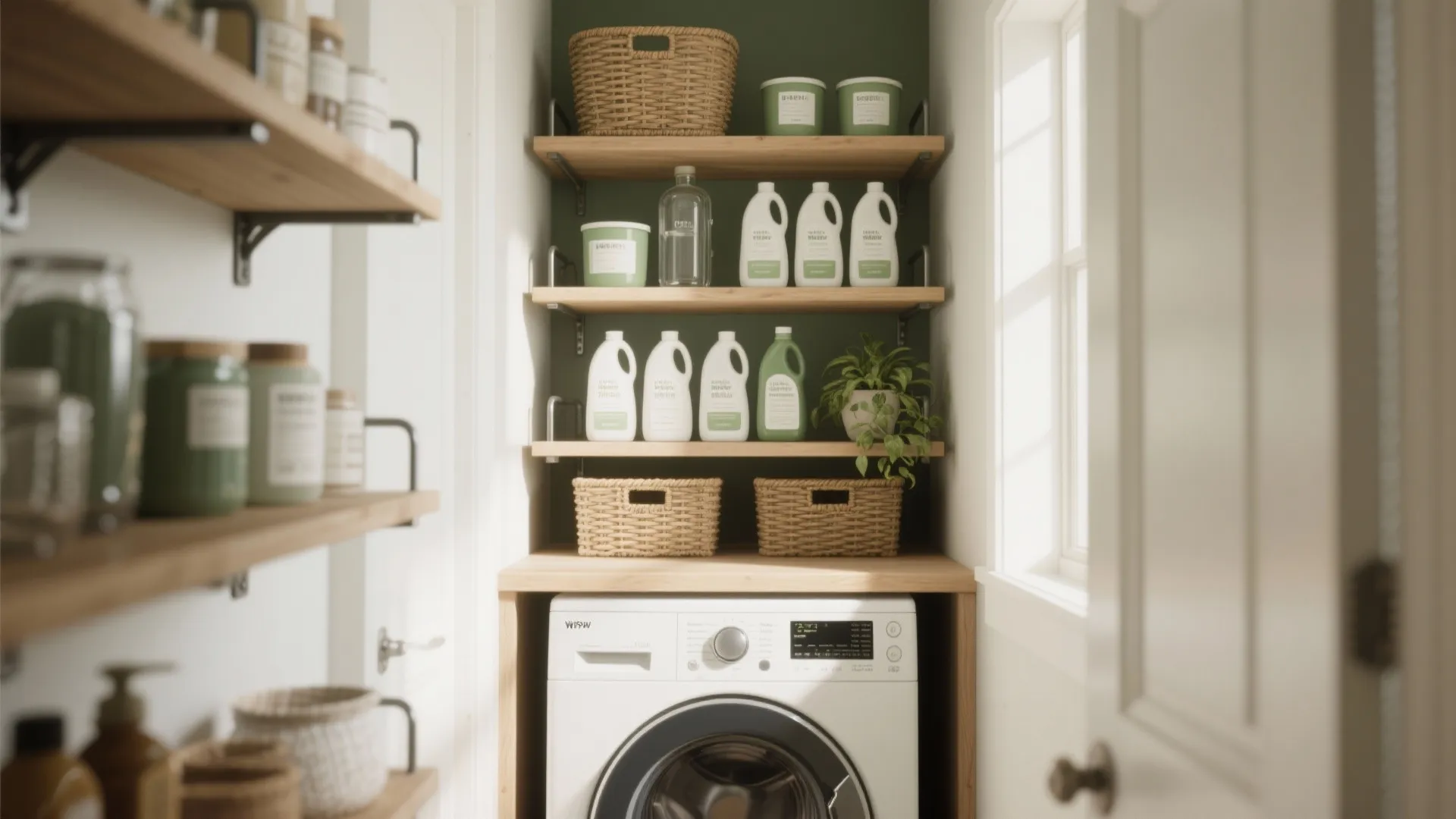 Laundry Shelving Ideas — 5 Smart Small-Space Tips: Practical shelving solutions I use to turn tiny laundry nooks into super-organized zones