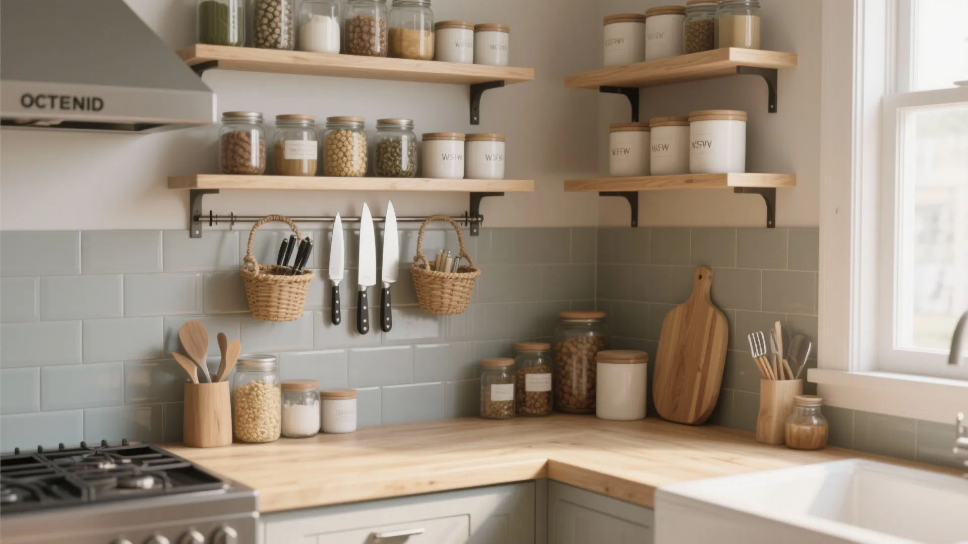 3. Reclaim Vertical Space with Shelving and Rails