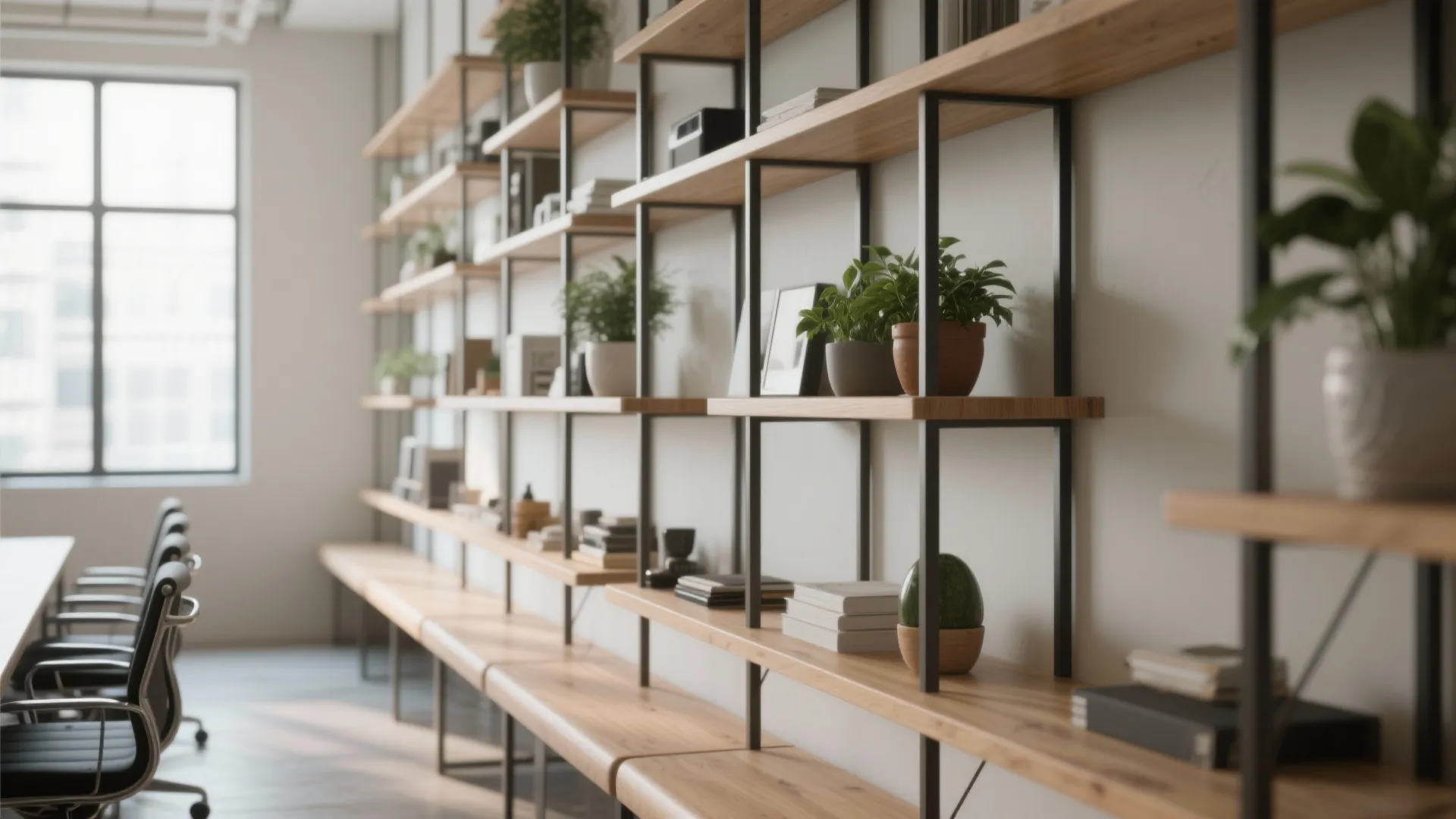 2. Go vertical — storage and display