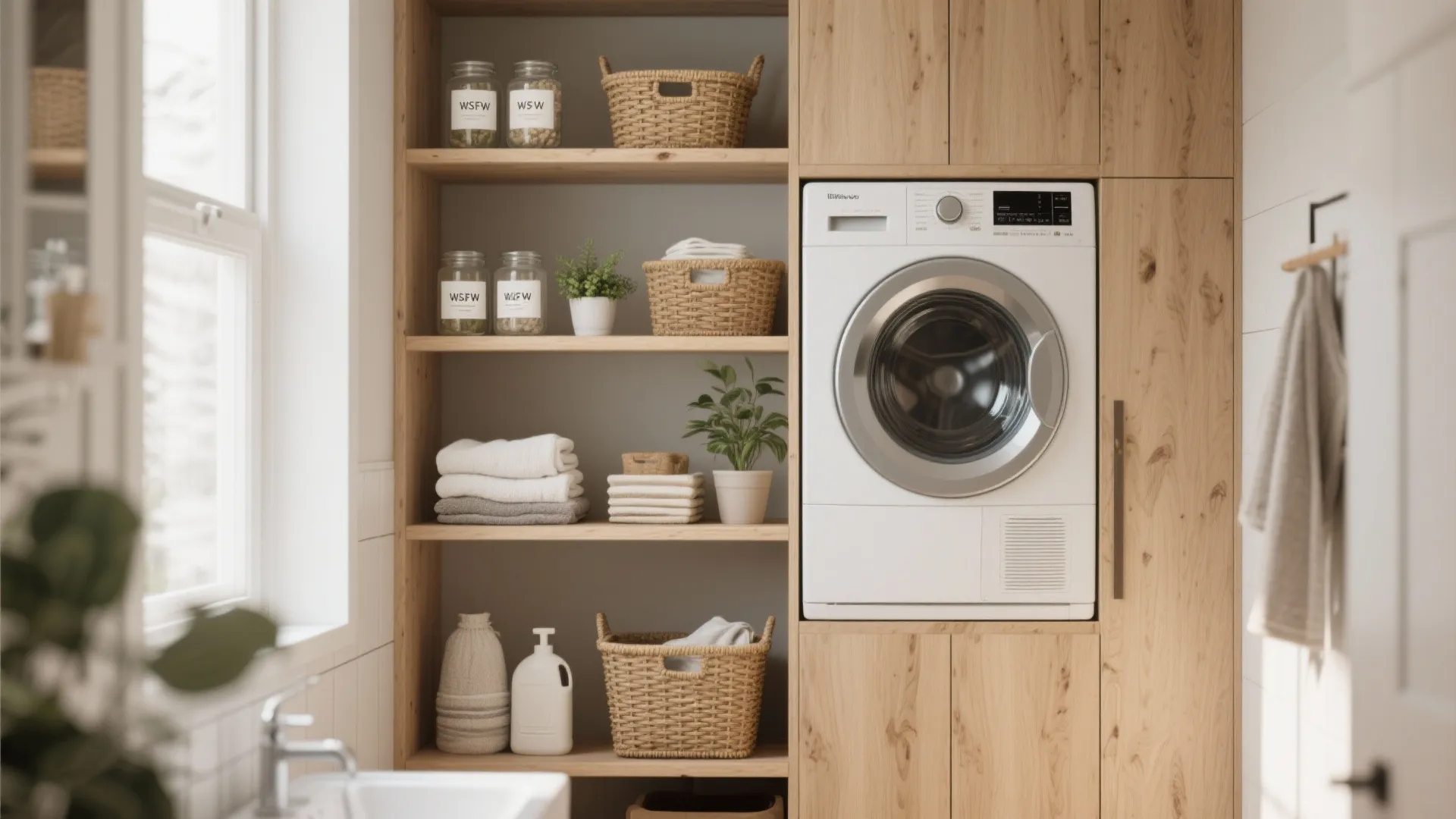 4. Vertical Storage and Open Shelving