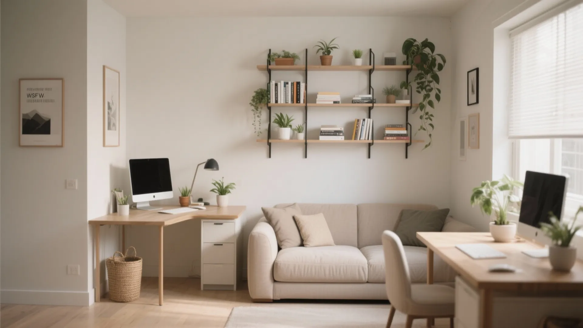 2. Go Vertical with Shelving