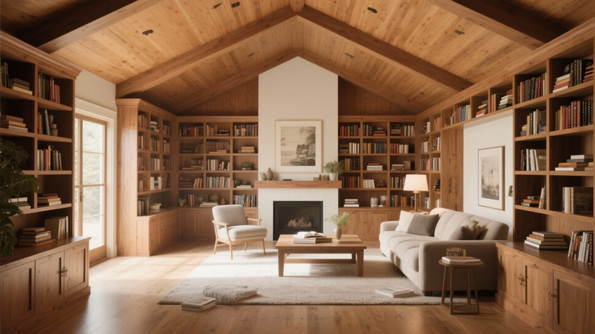 7. Vertical Shelving & Built-ins