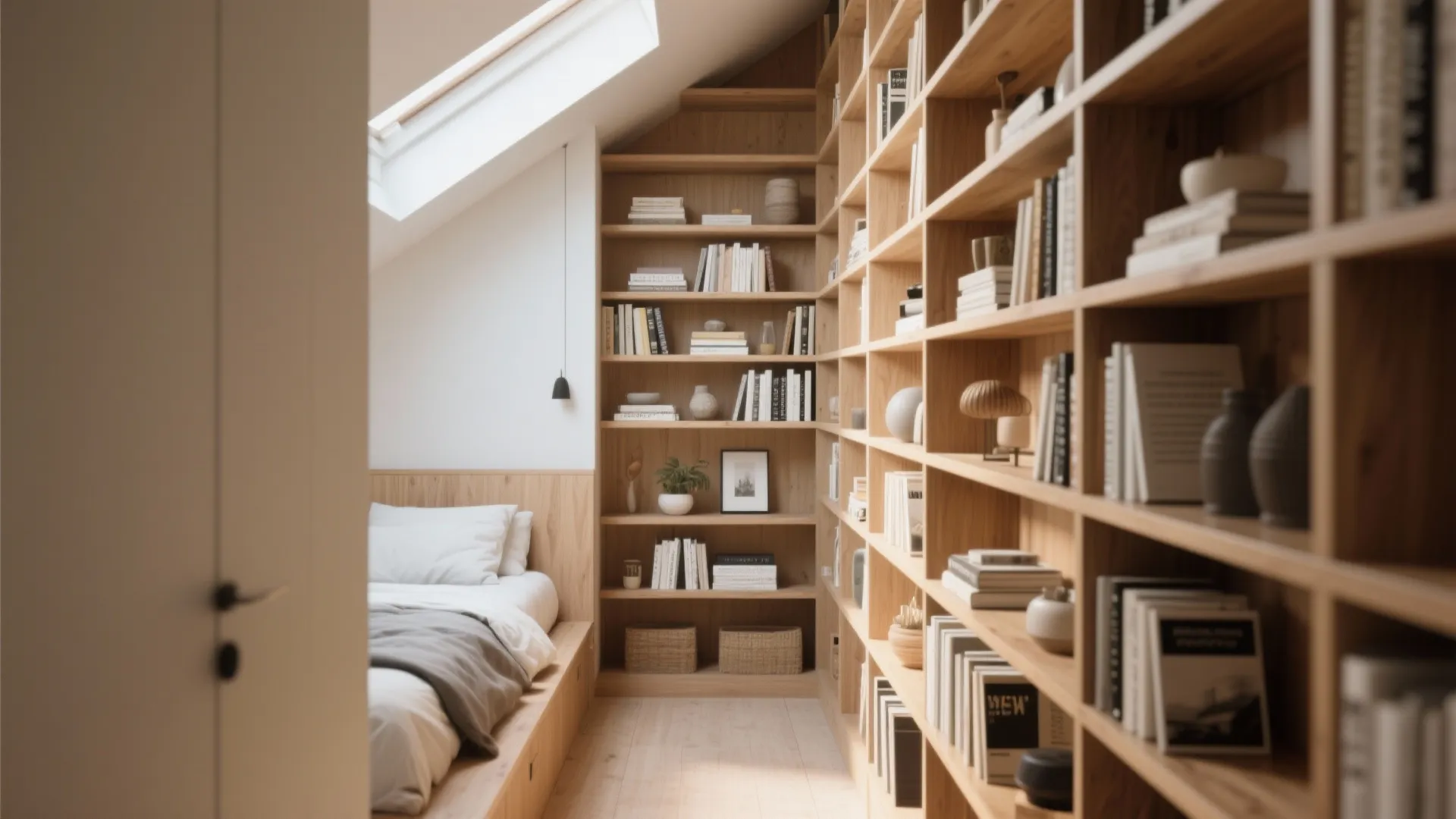7. Vertical Shelving