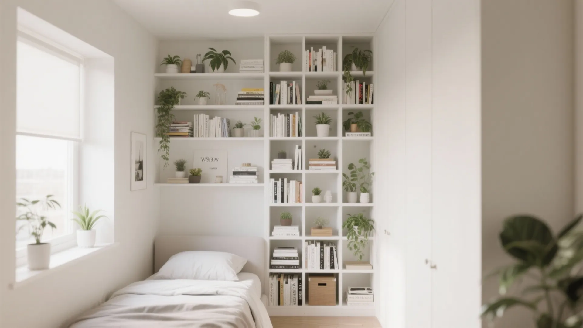 2. Use Vertical Shelving