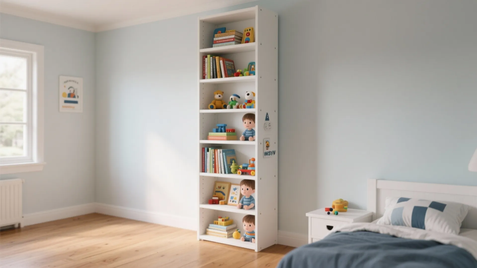 6. Vertical Shelving