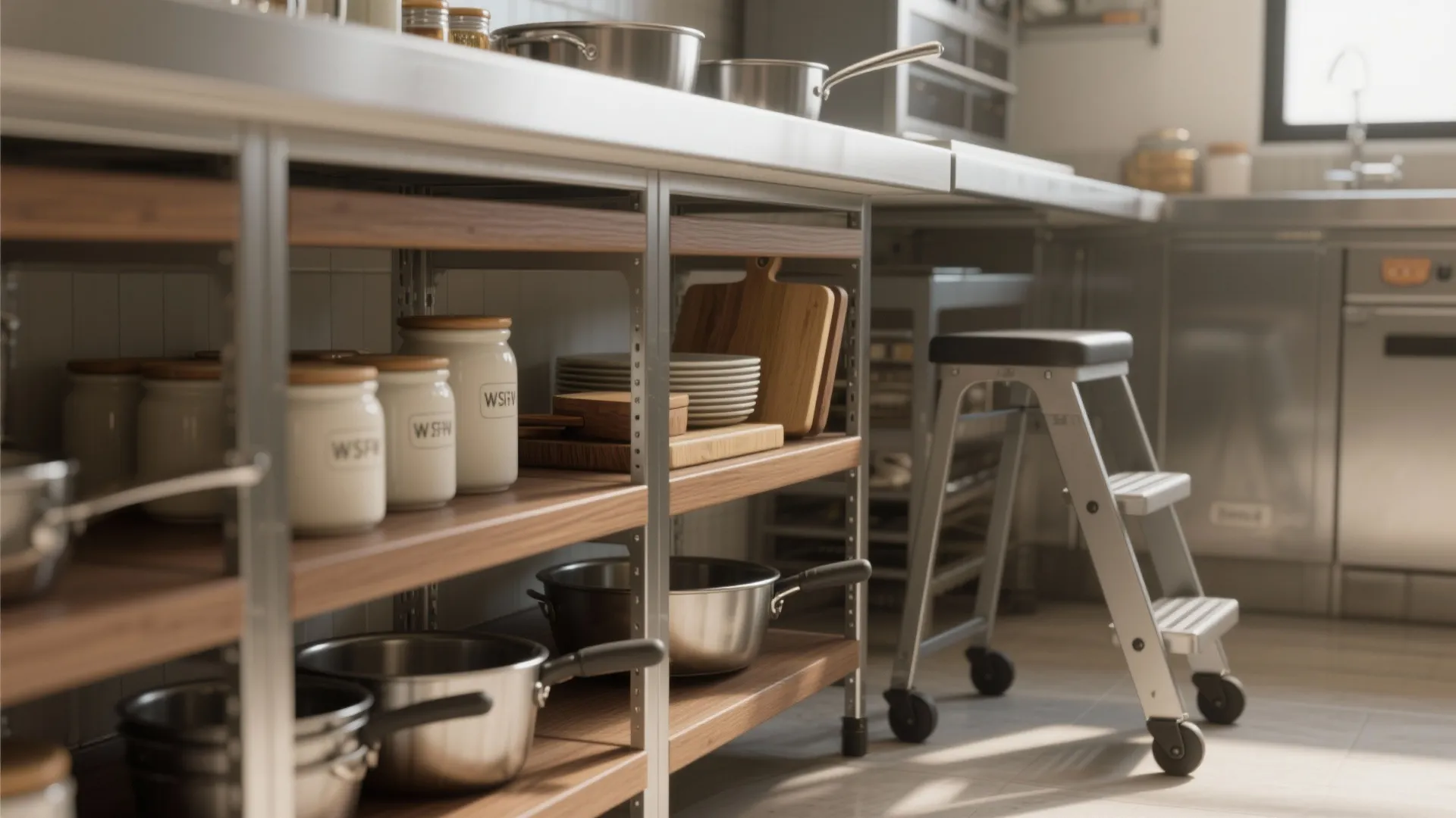 2. Vertical Storage and Smart Shelving