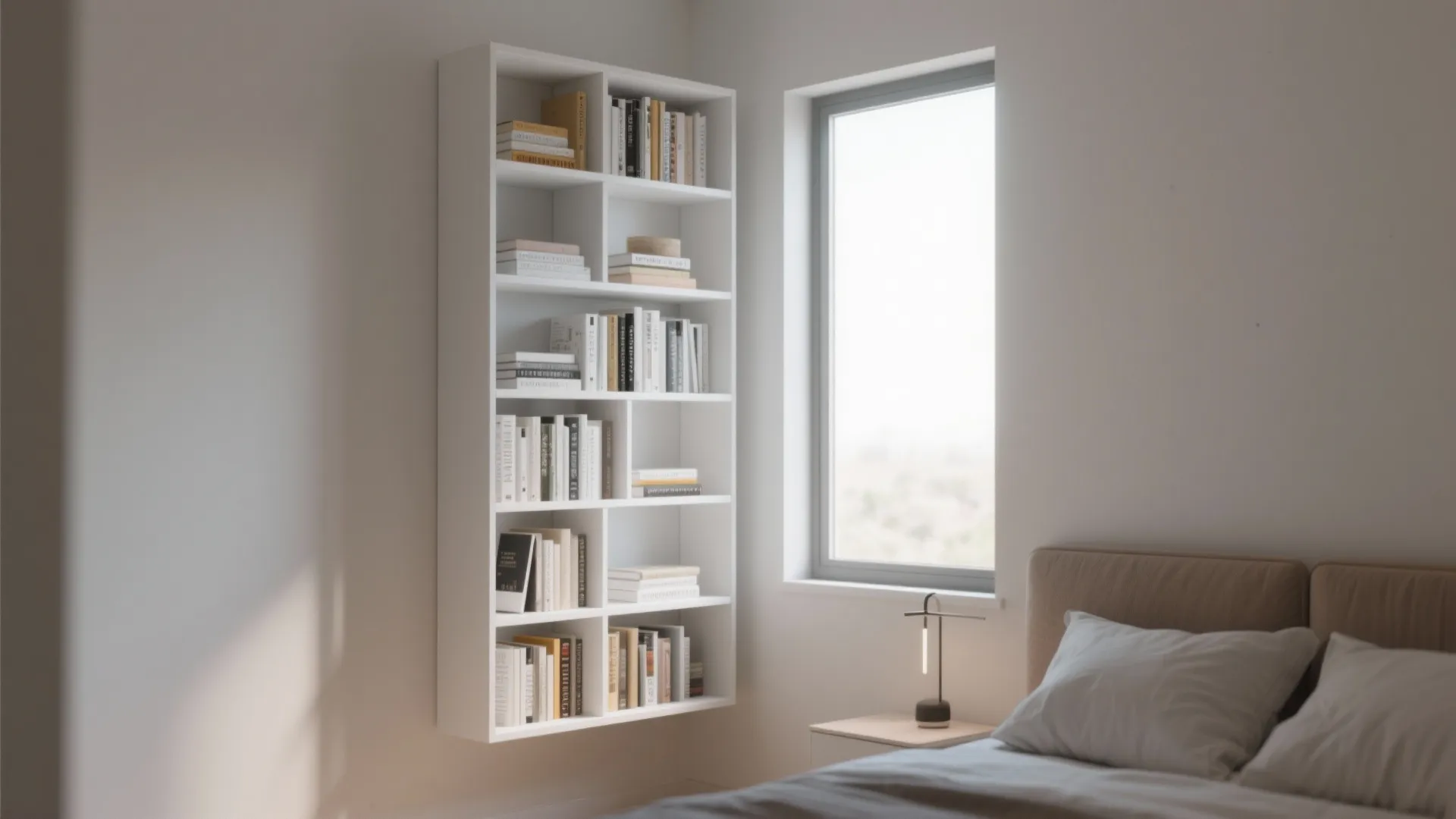 9. Vertical shelving