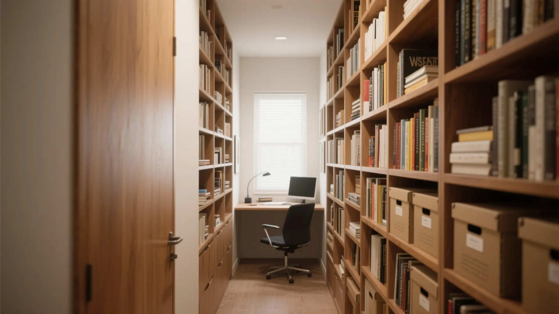 1. Go Vertical with Shelving