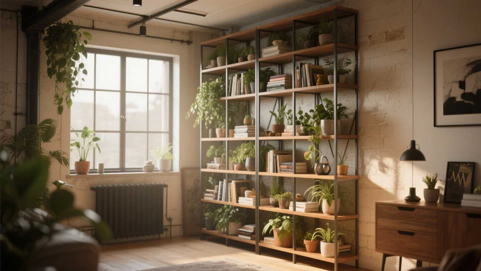 Vertical shelving systems