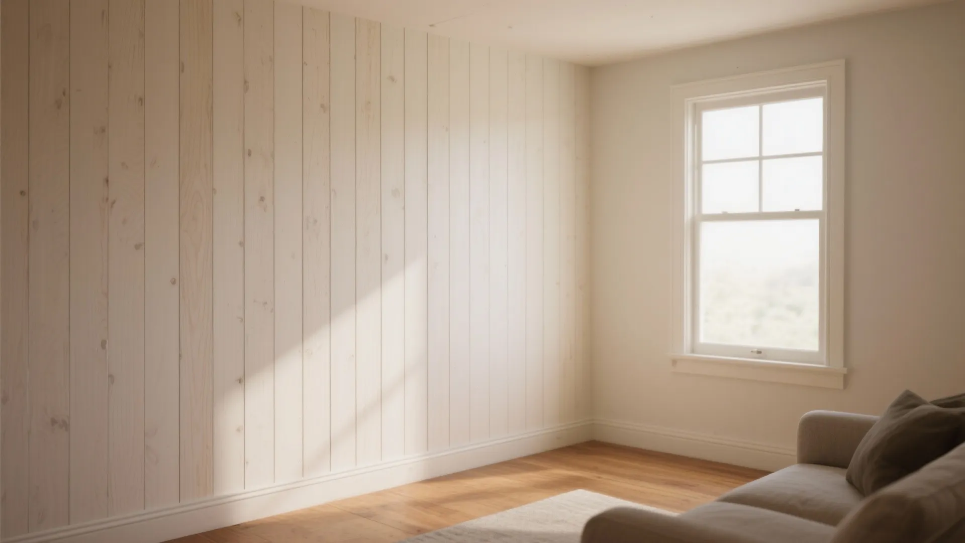 1. Vertical Shiplap to Stretch the Height