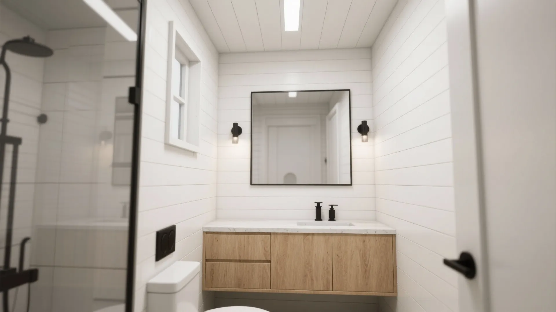 2. Vertical Shiplap for Height