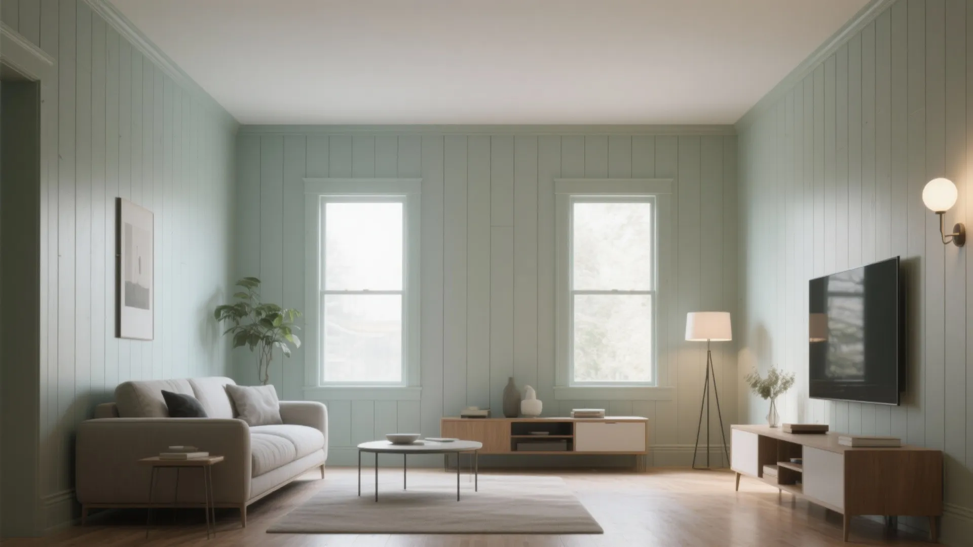 2. Vertical Shiplap to Add Height