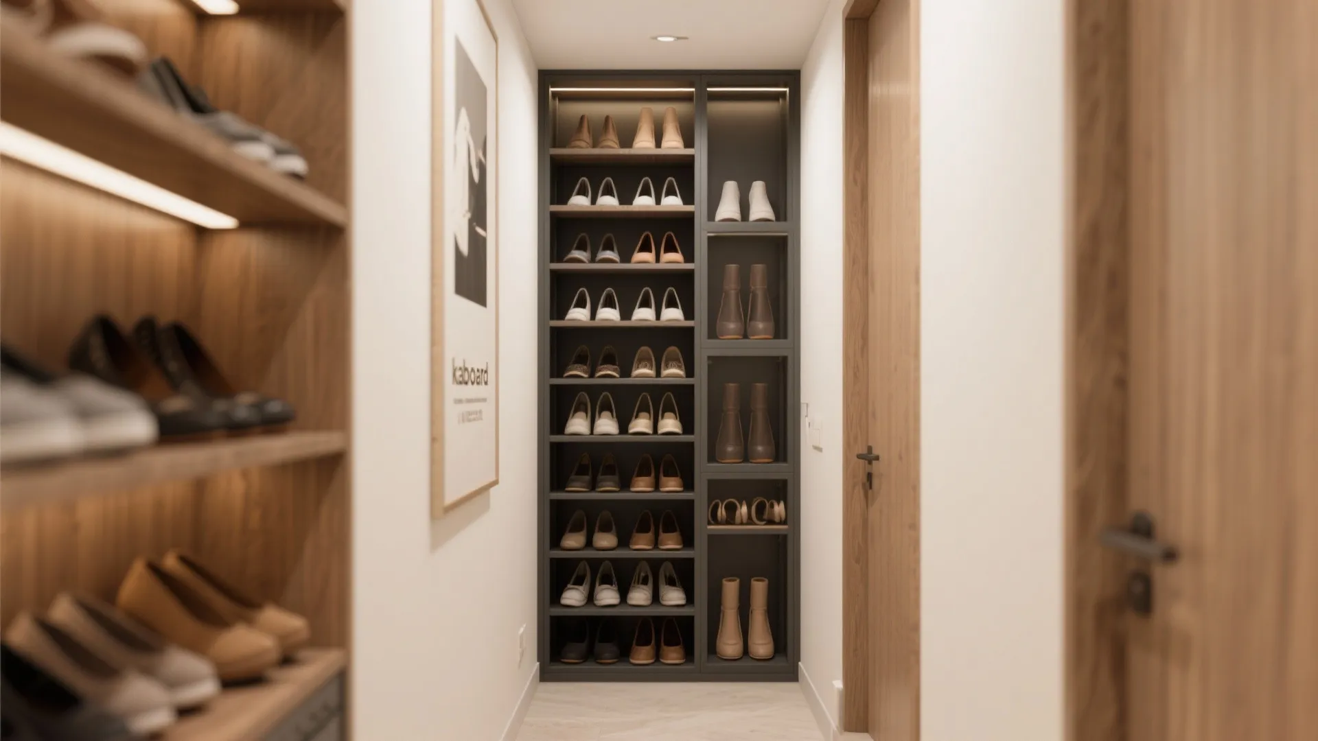 3. Vertical Shoe Towers