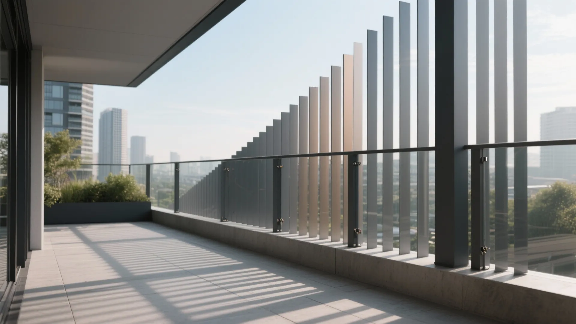 Vertical Slat Metal: Slim Shadows, Solid Privacy