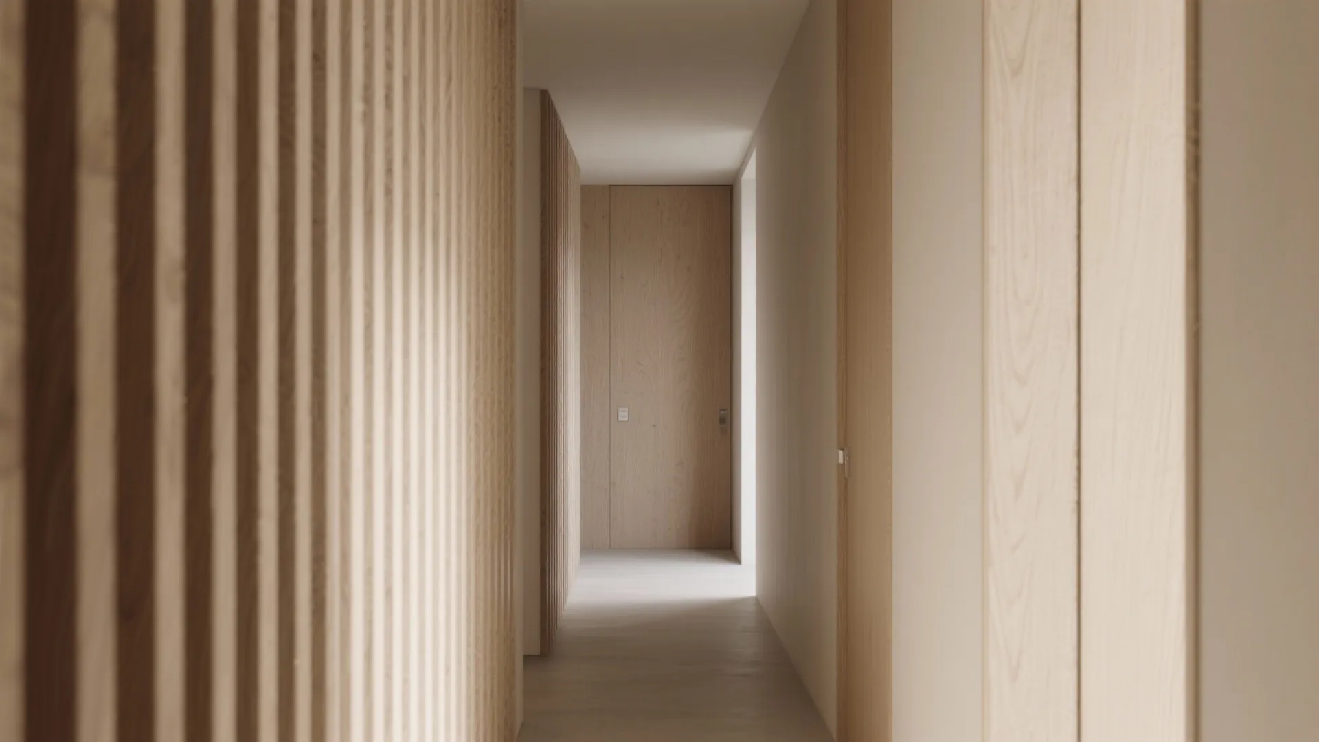 Minimalist Vertical Slats