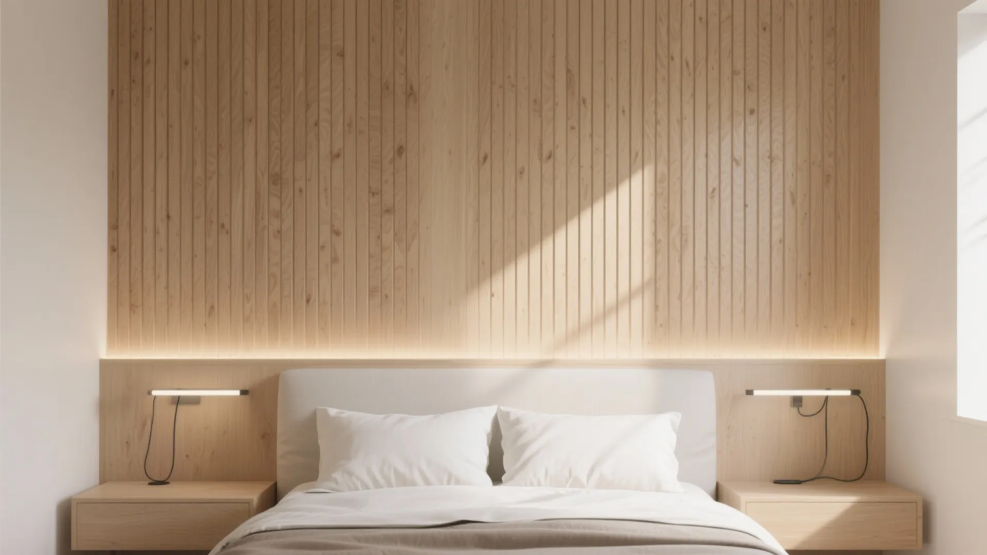 Vertical Slat Accent Wall