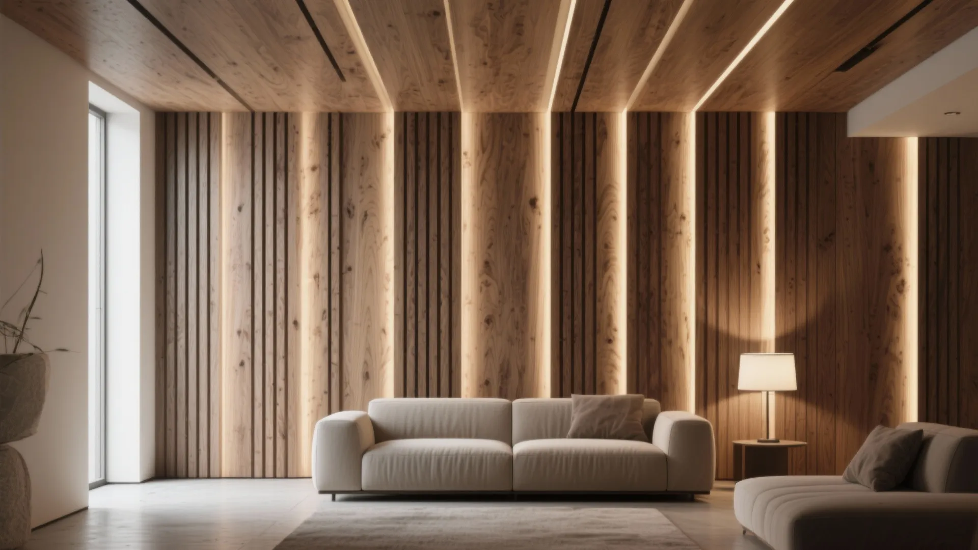 2. Vertical Slats to Add Height