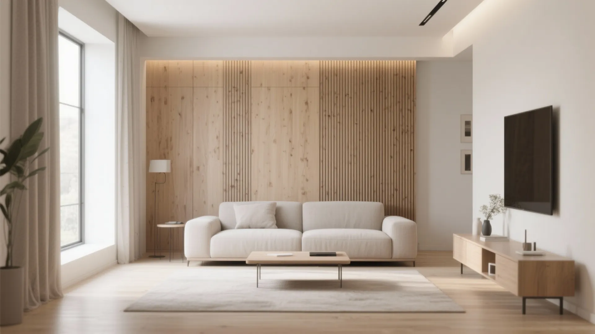 4. Vertical Slat Panels