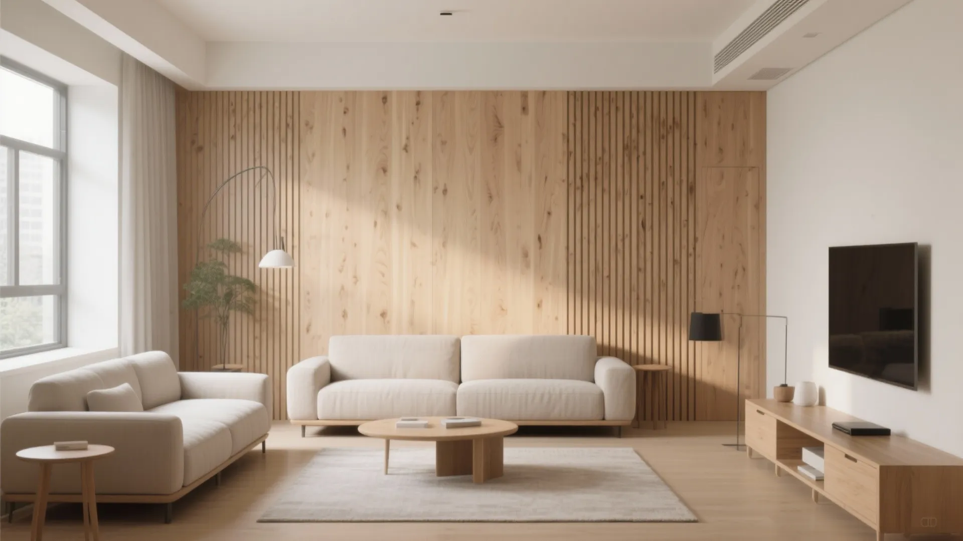 Minimalist Vertical Slats