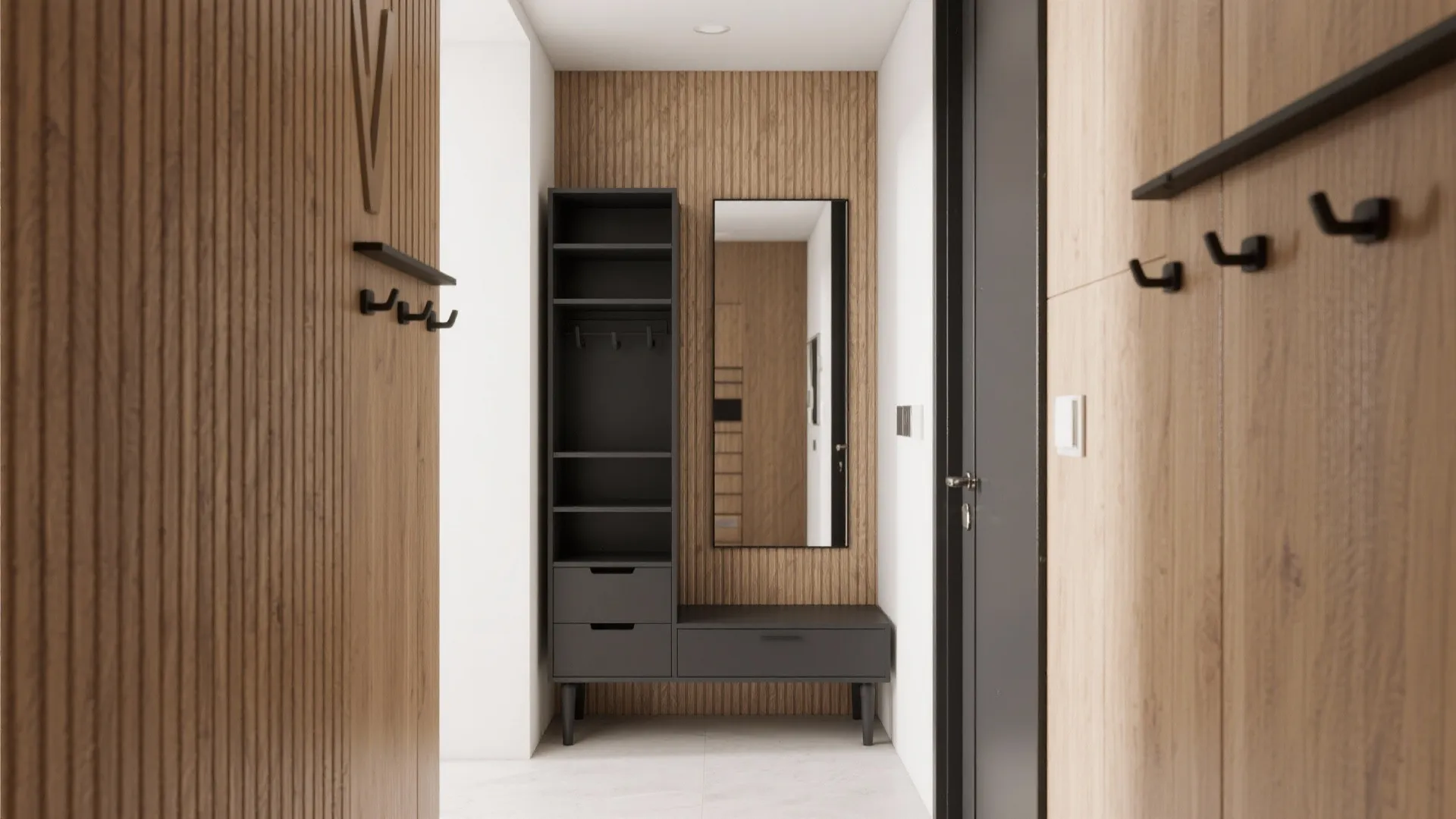 Vertical Lines and Slim Storage