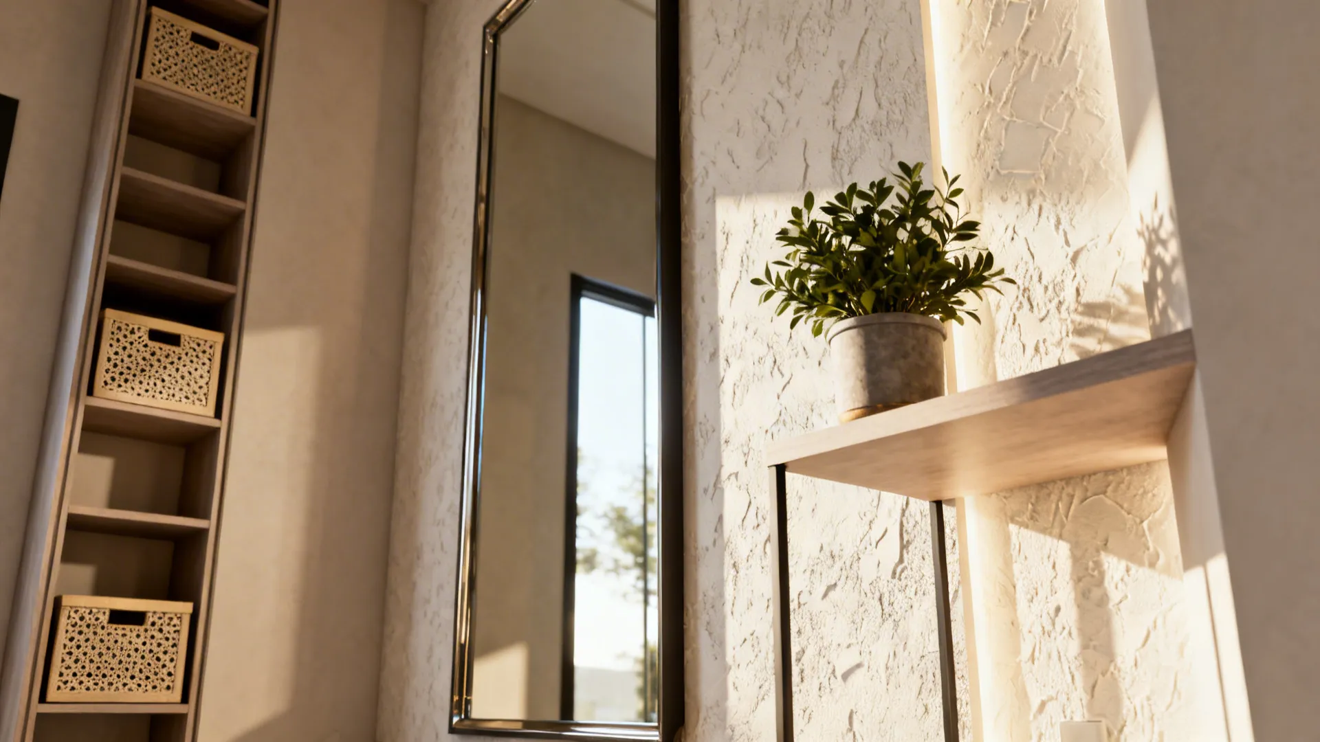 4. Use light, color, and vertical space to expand perception