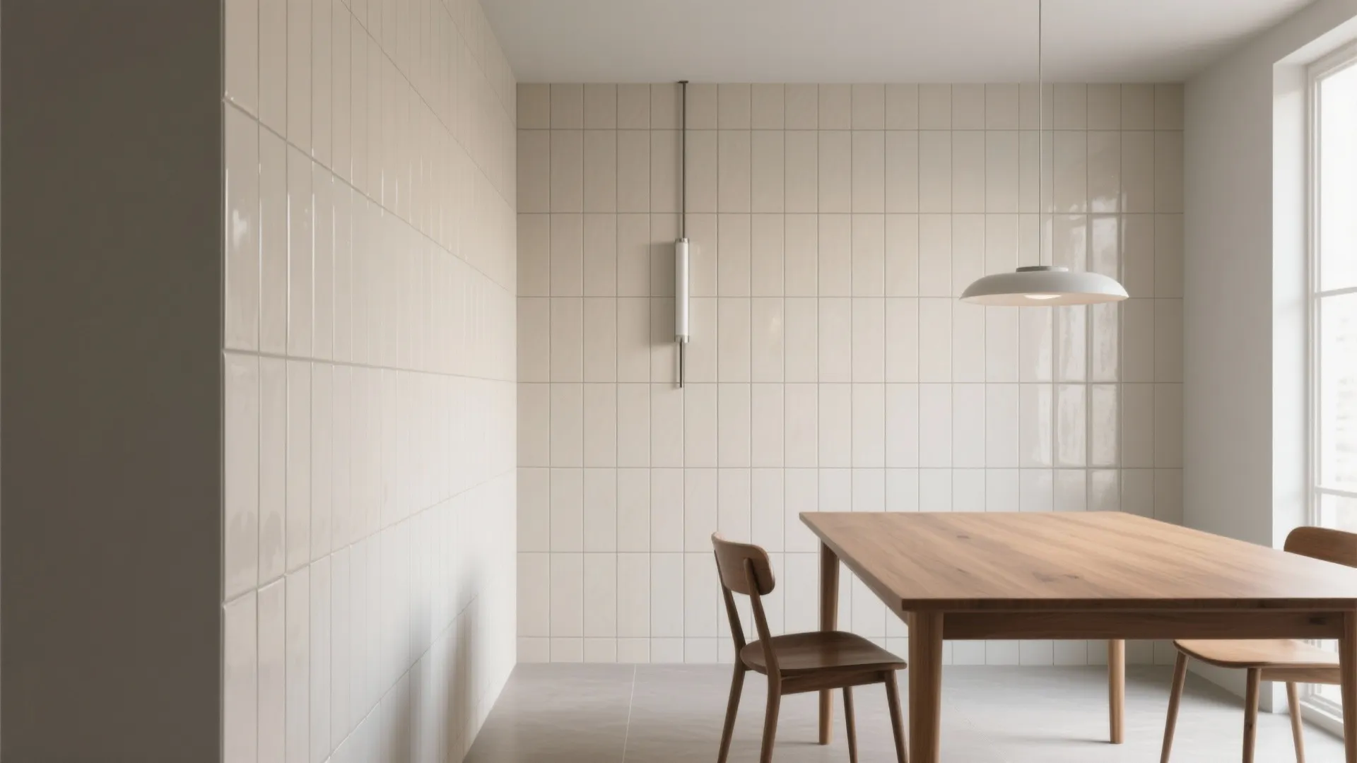 Vertical Stacked Tiles: Taller Lines, Modern Calm