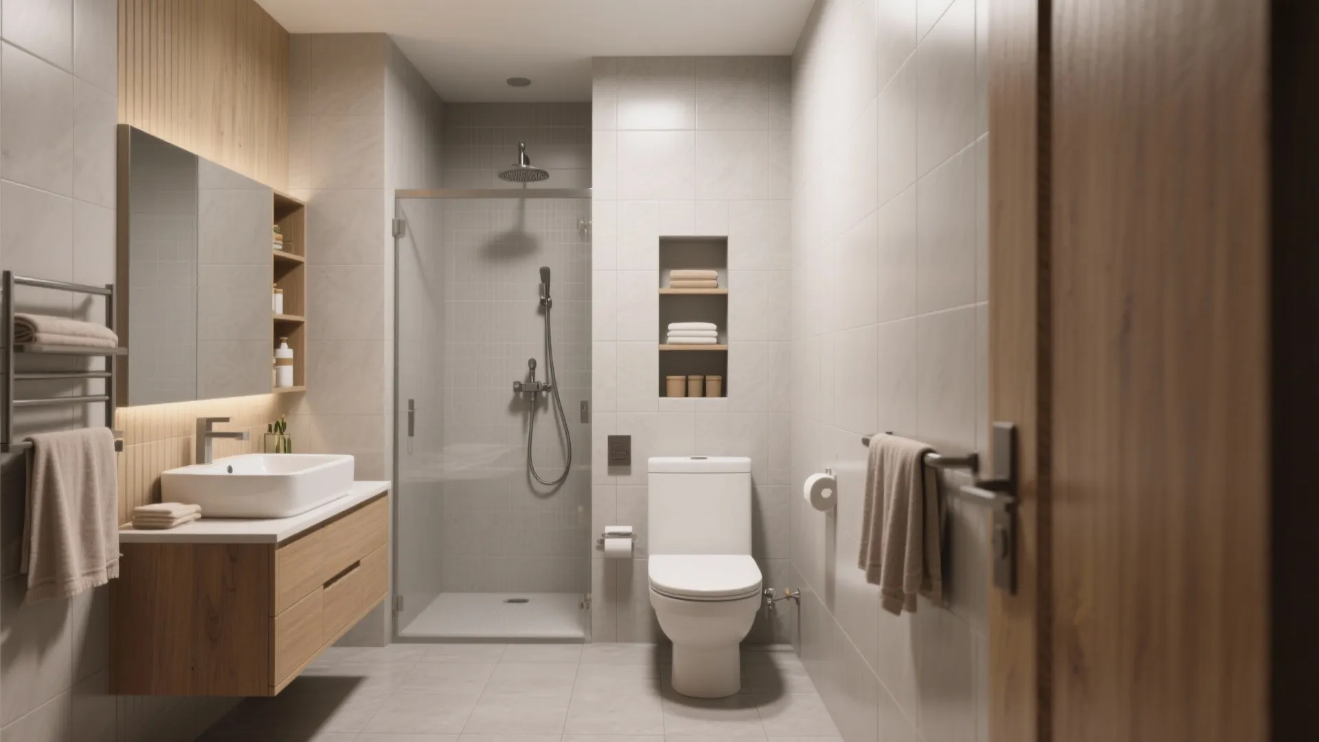 Full-Height, Vertical Stack to Fight Humidity