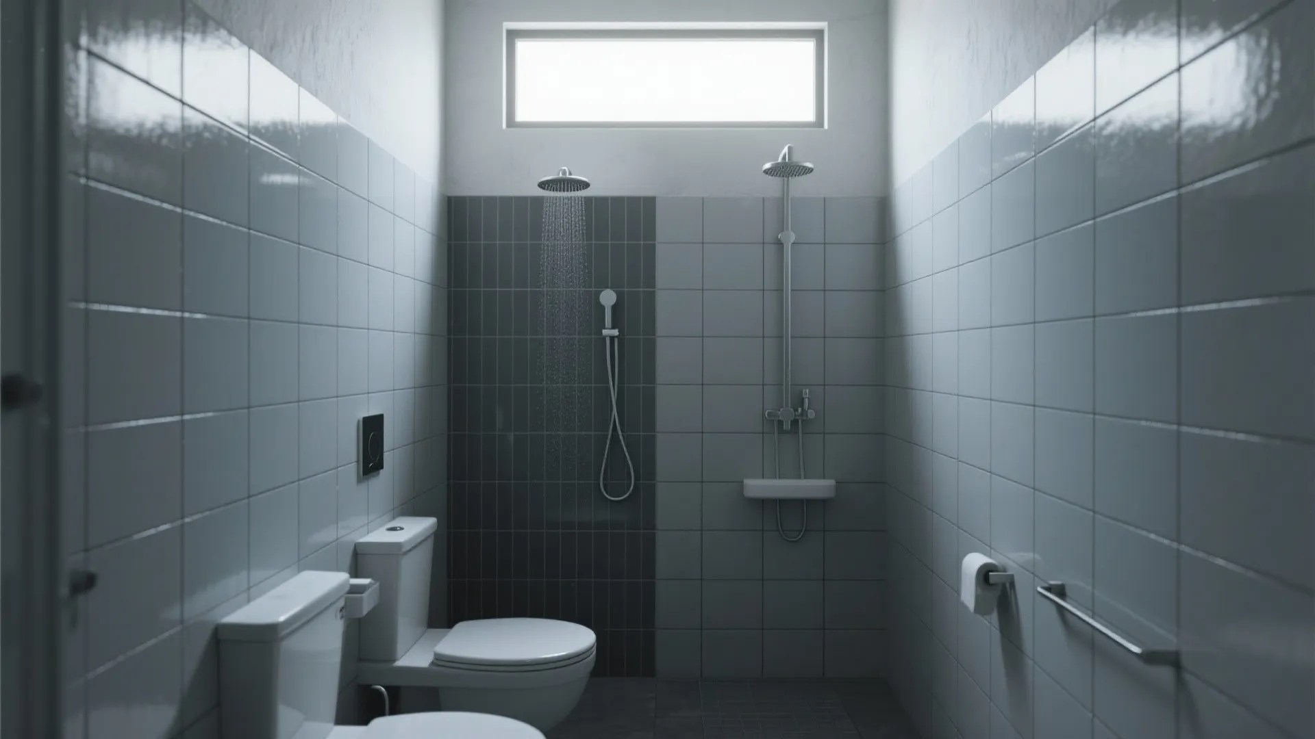 2) Vertical Stack for Height in Low Ceilings