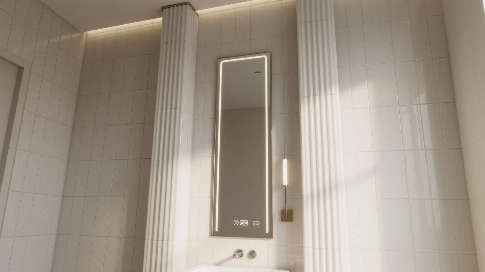 Vertical Stack Bond to “Raise” the Ceiling