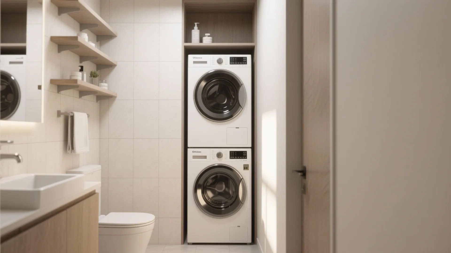 1. Vertical Stack for Appliances