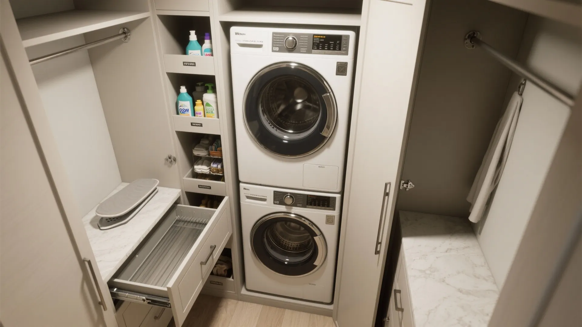 Vertical Stack and Pull-Out Solutions