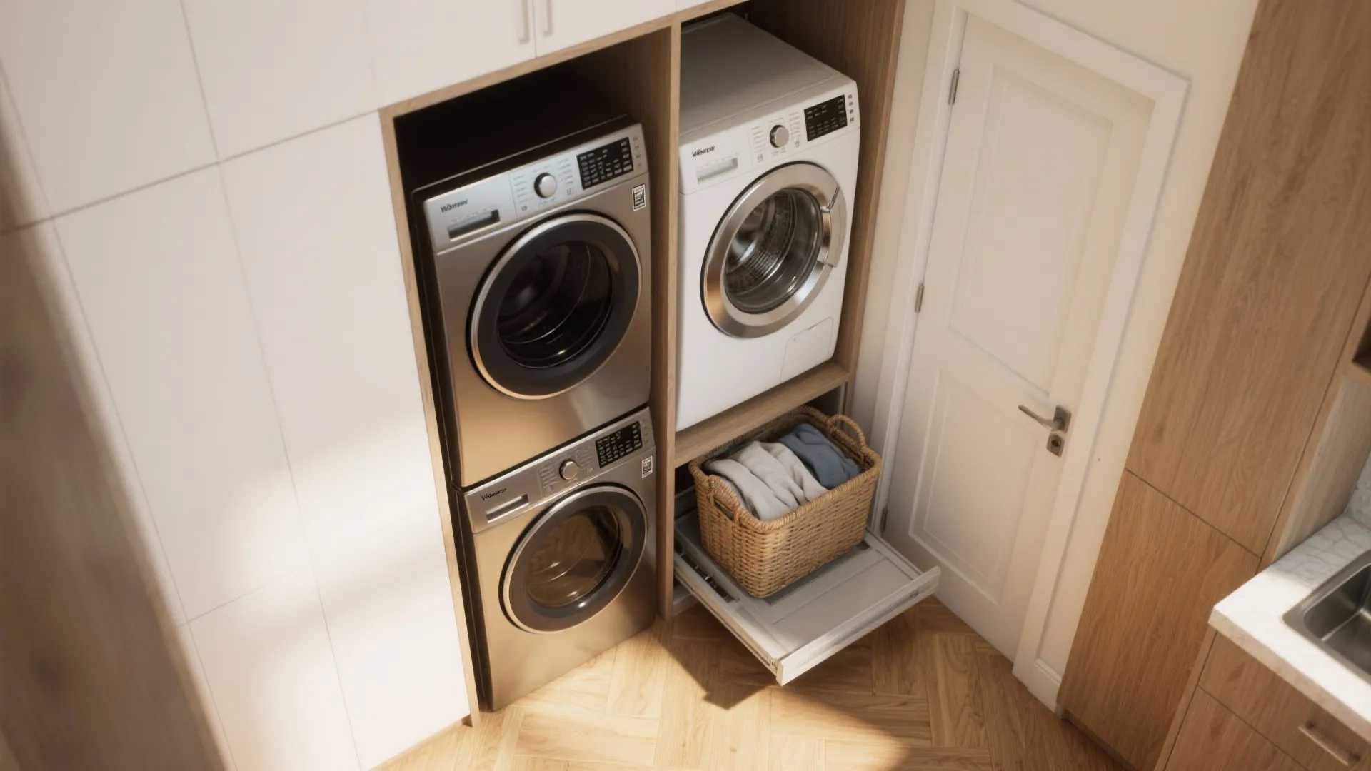Small Space Stacked Washer Dryer: 5 Smart Ideas