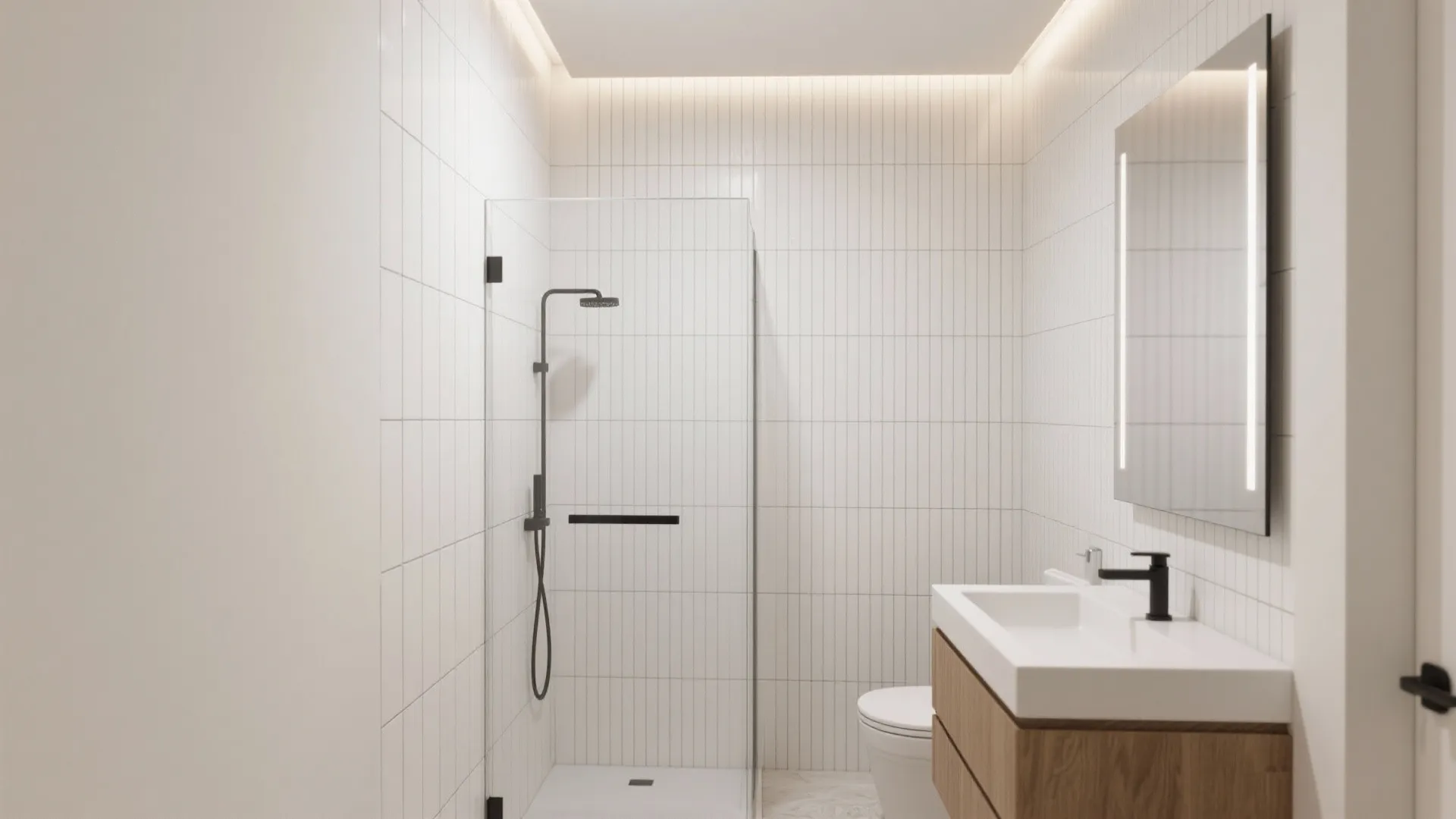 Vertical stacking to raise the ceiling line