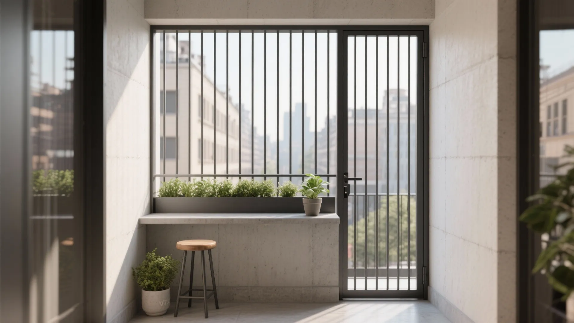 Minimal Vertical Steel for Light, Air, and Safety