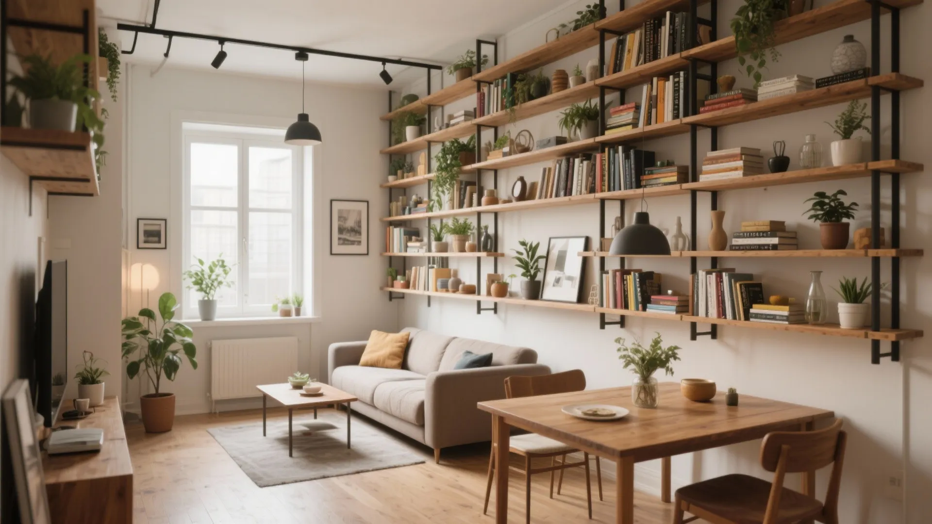 9. Vertical Wall Storage