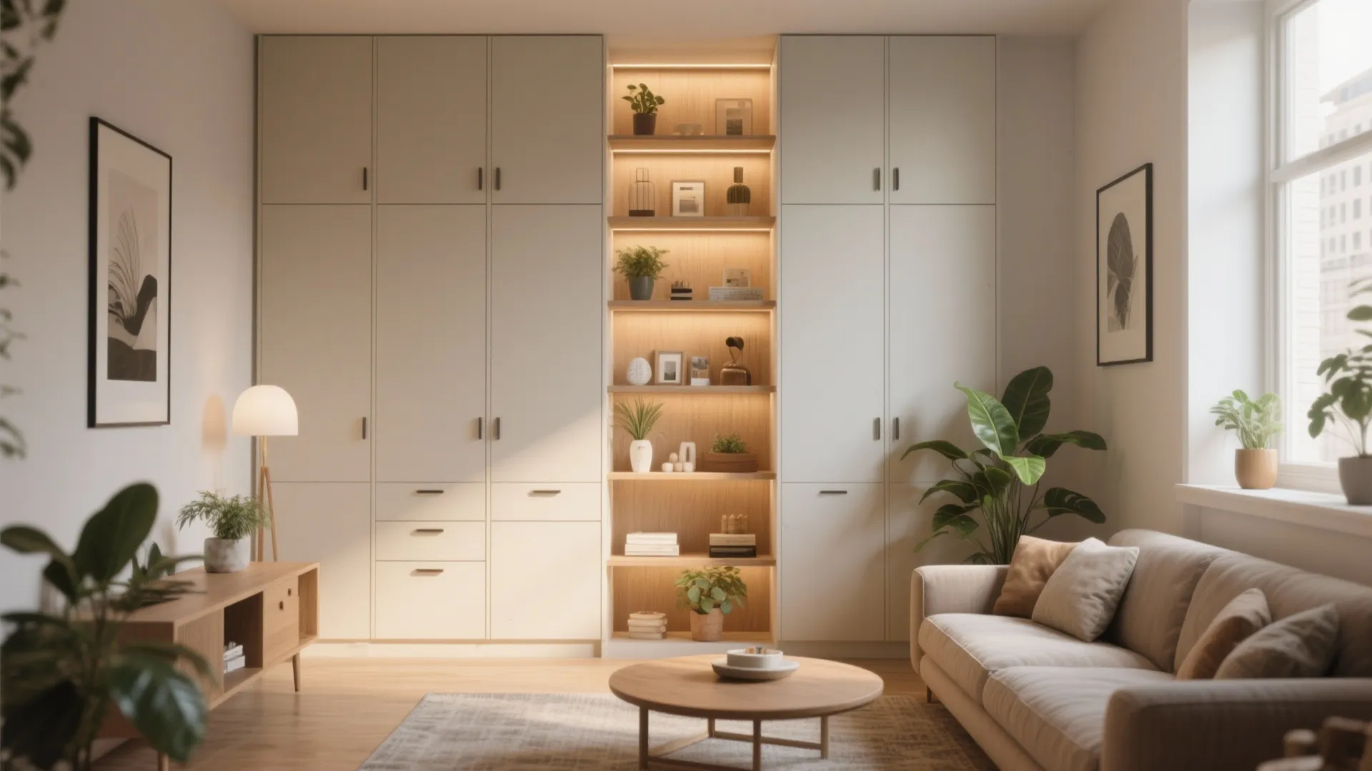 6. Vertical Wall Storage