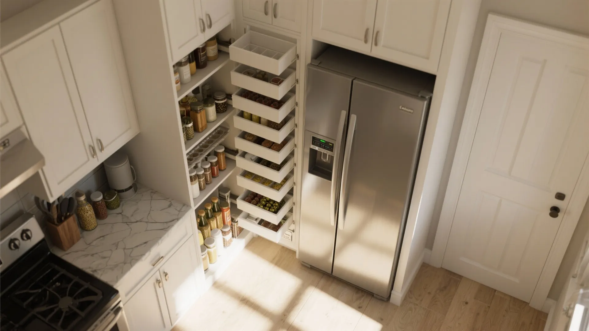 9. Vertical Storage Solutions
