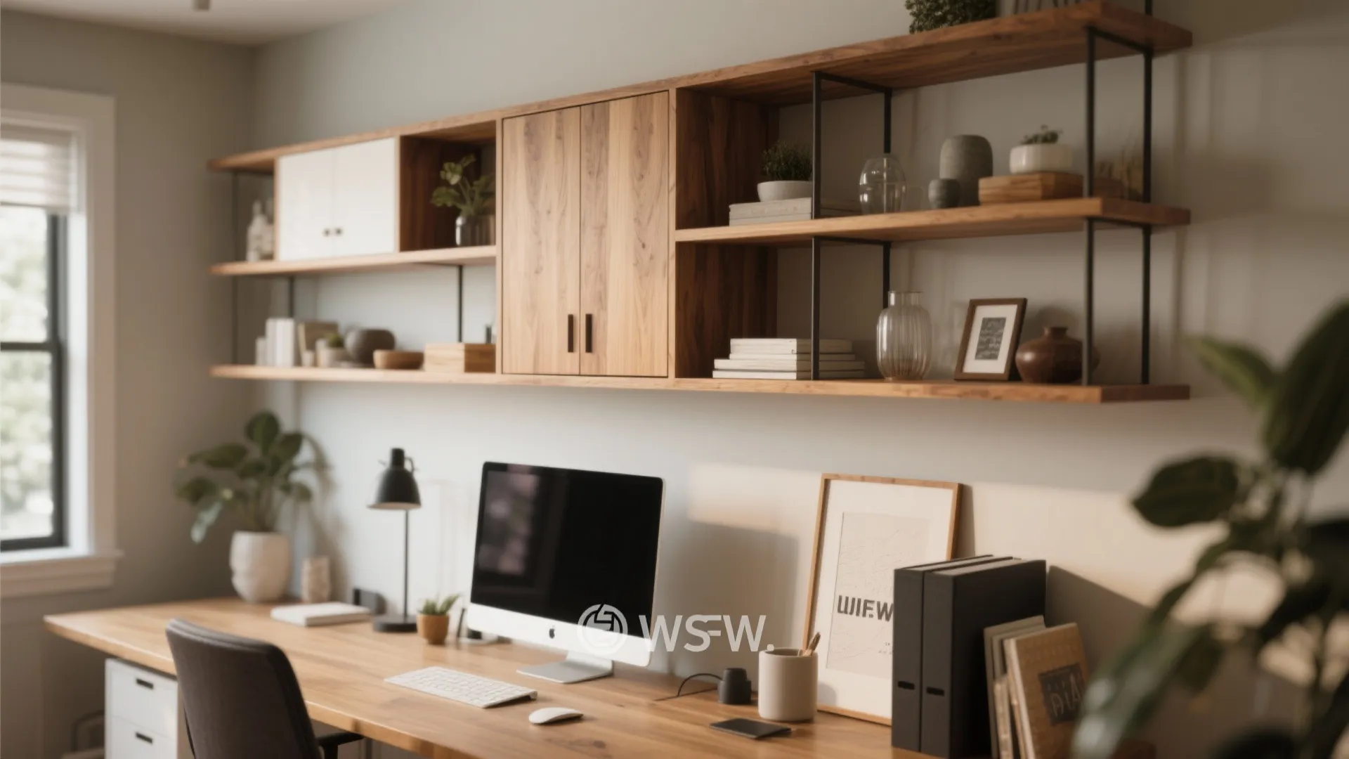 Tip 2: Vertical storage for breathing room