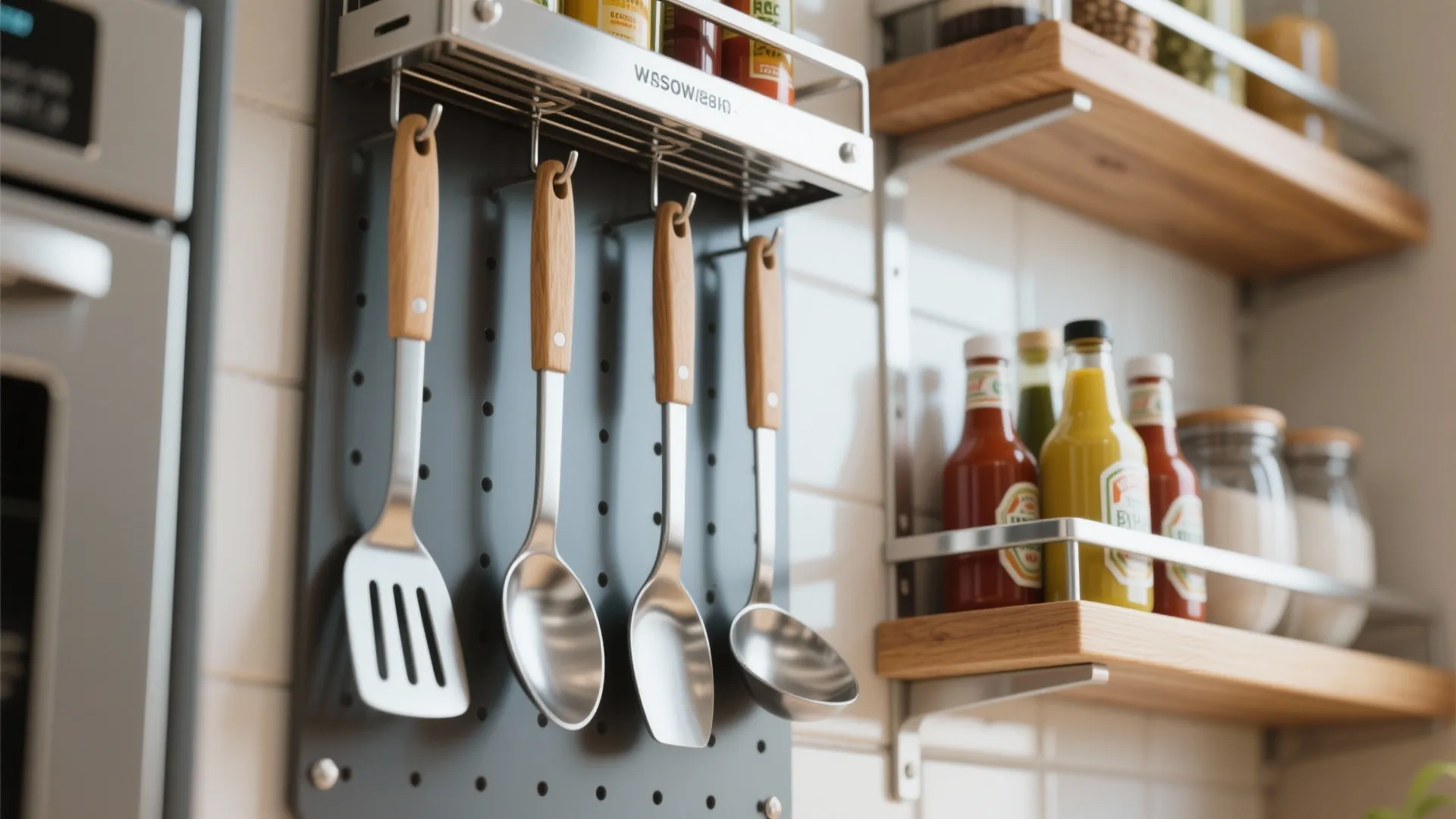 4. Vertical Storage for Ingredients