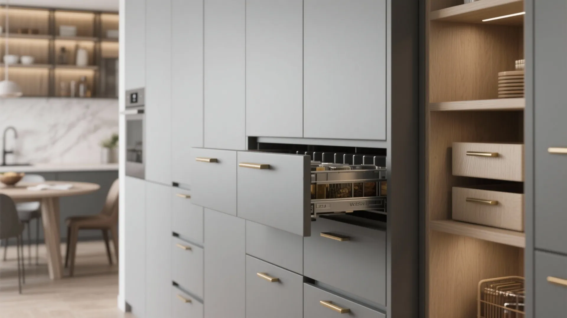 4. Built-in Storage and Vertical Solutions